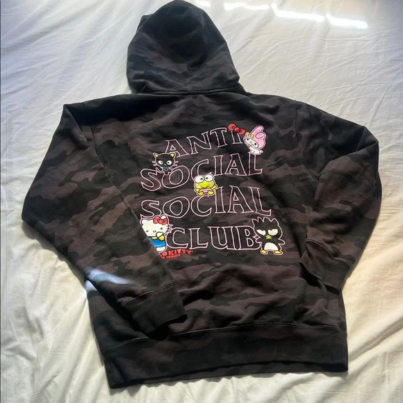 Anti social social club x hello kitty hoodie - Picture 5 of 6